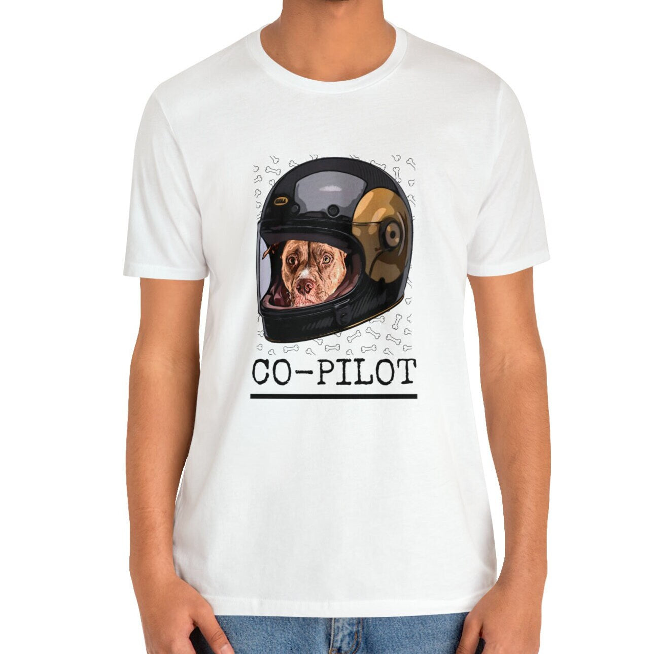 Pitbull shirt "Dog is My Copilot" Shirt