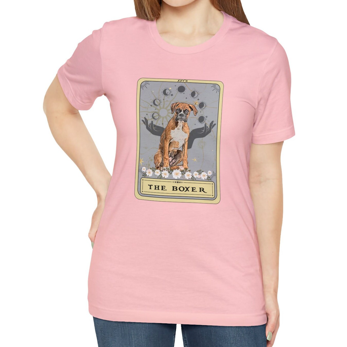 Boxer Dog Tarot Card Shirt