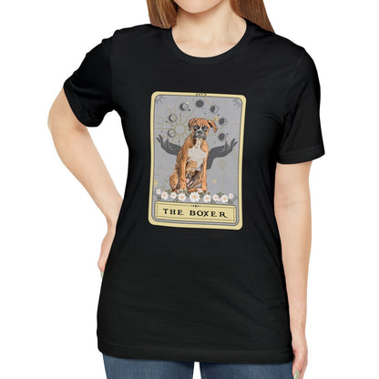 Boxer Dog Tarot Card Shirt