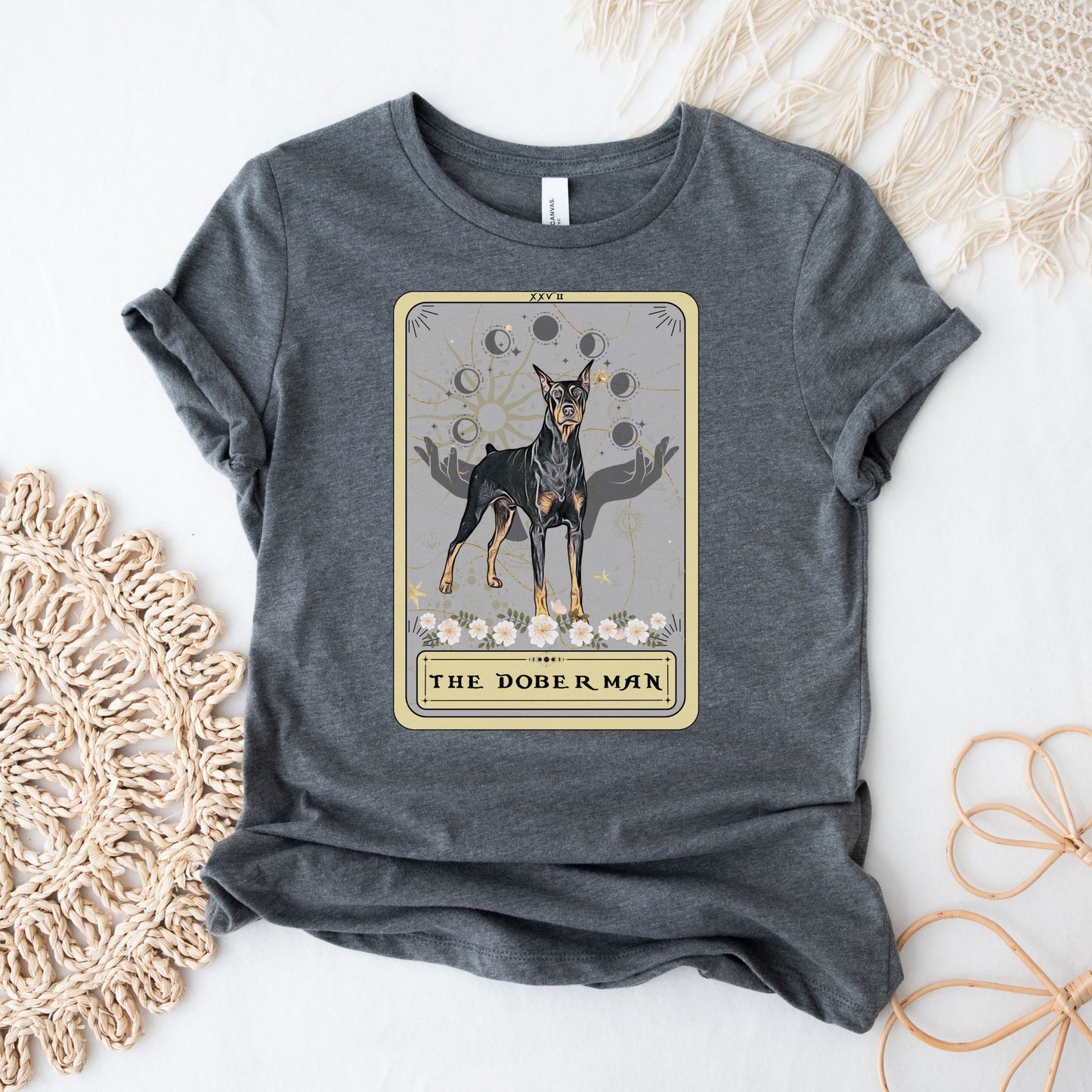 The Dobermann Dog Tarot Card Shirt