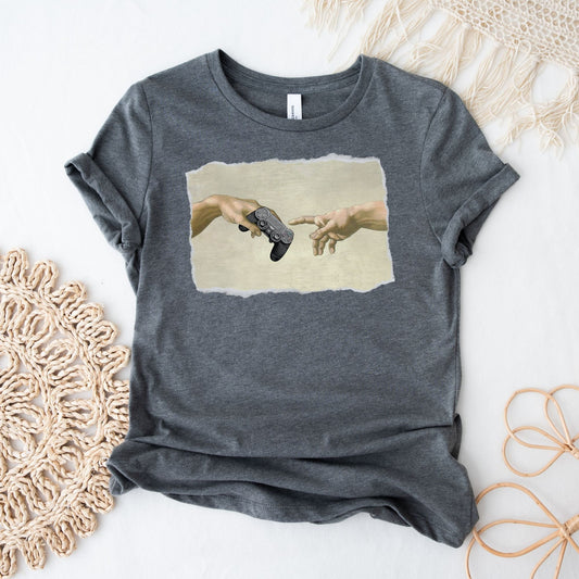 The Creation Of Gaming Shirt