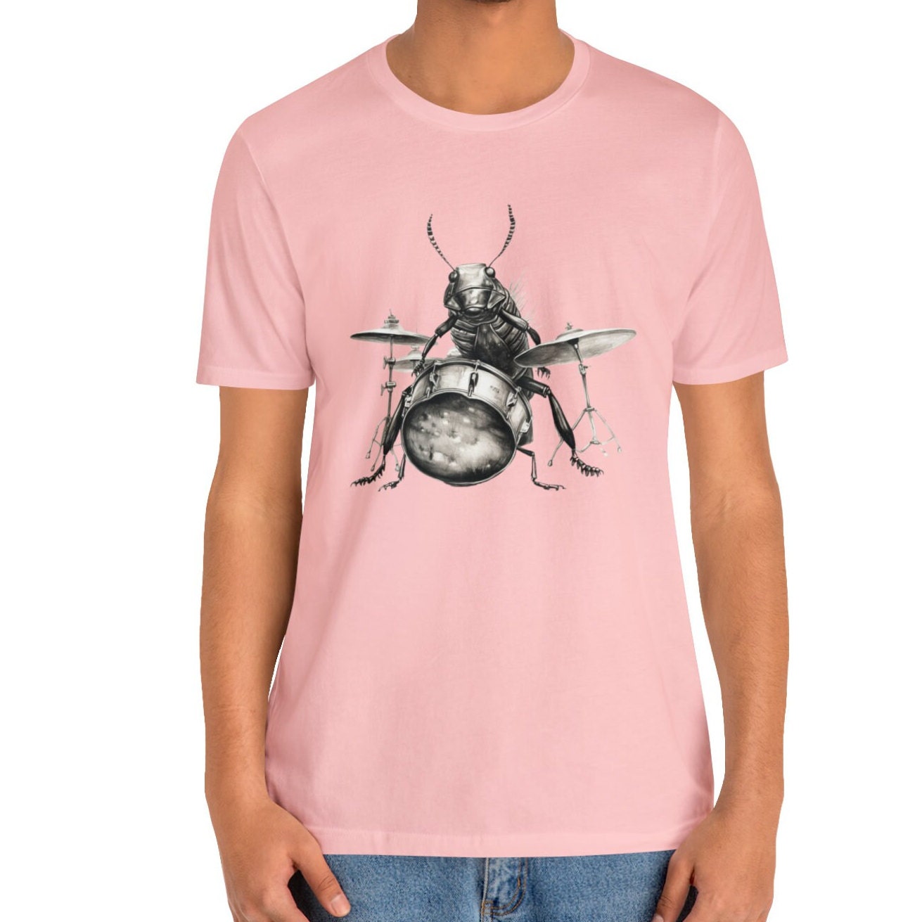 Cockroach Playing Drums Shirt