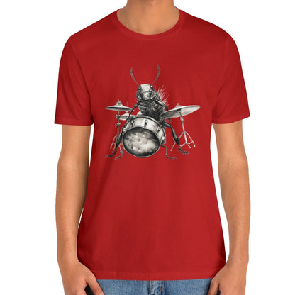 Cockroach Playing Drums Shirt