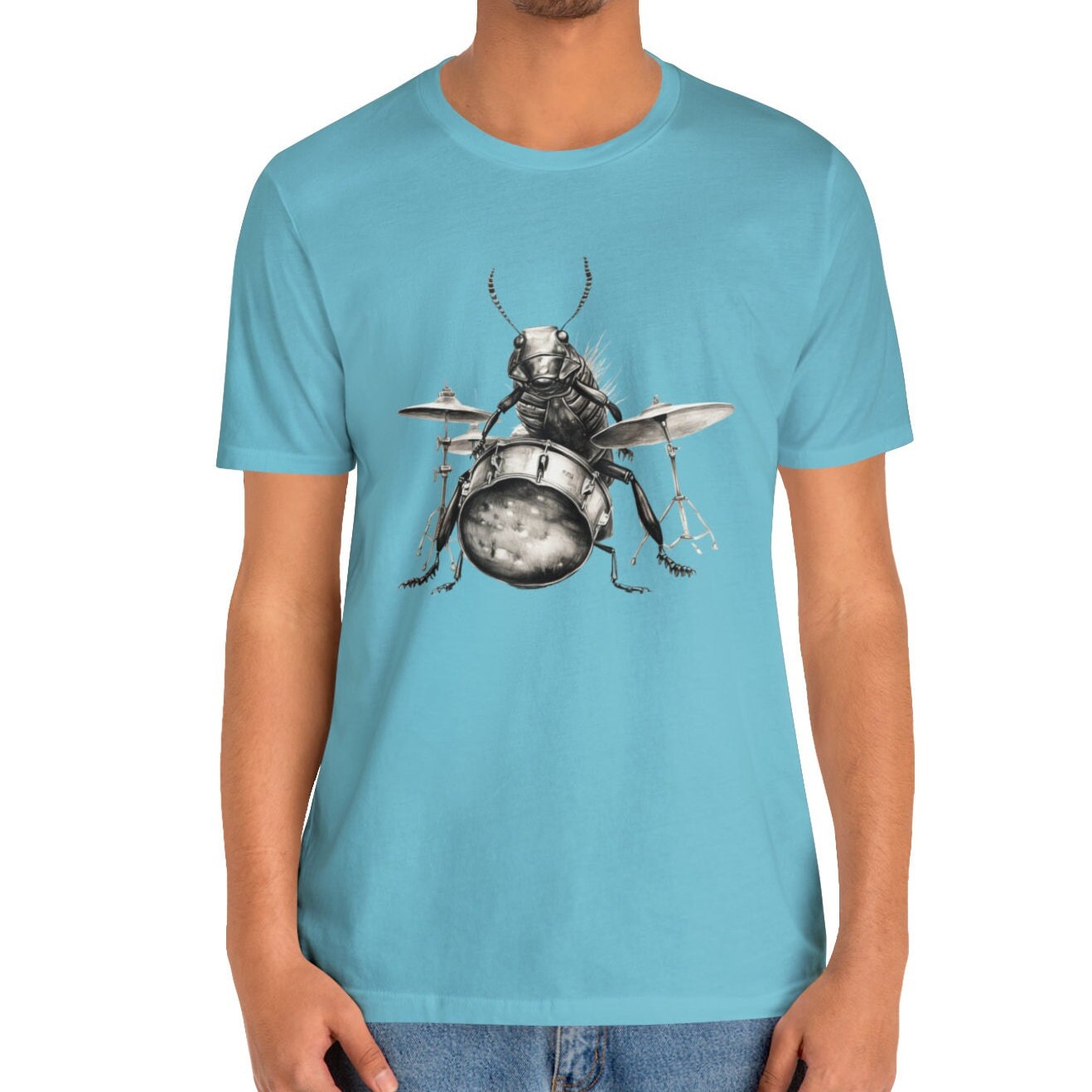 Cockroach Playing Drums Shirt