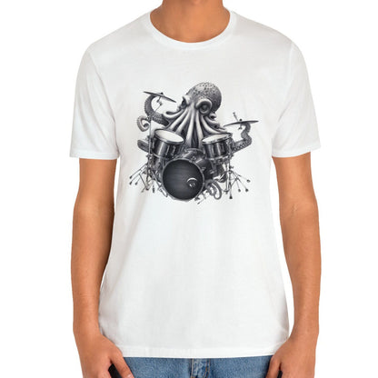 Octopus Playing Drums Shirt Drummer