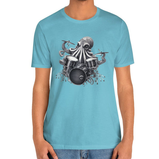 Octopus Playing Drums Shirt Drummer