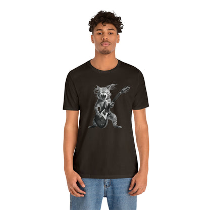 Cat Playing Guitar Shirt