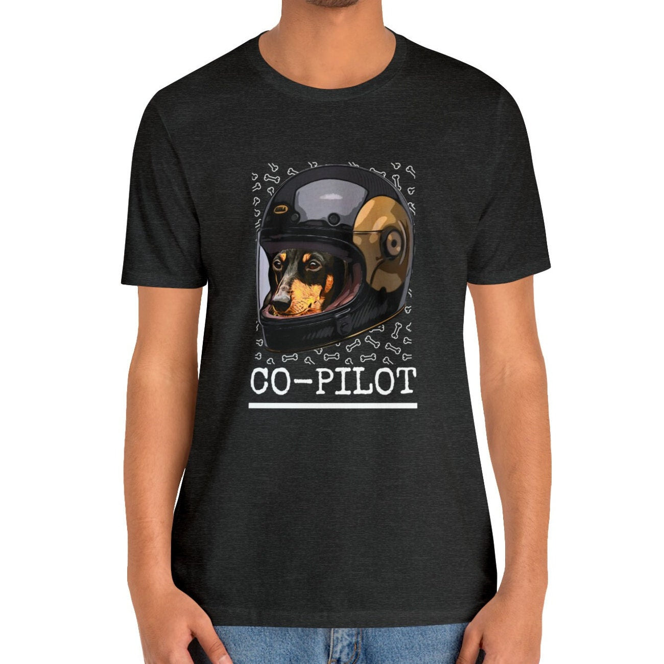 Dachshund Shirt "Dog is My Co-pilot"