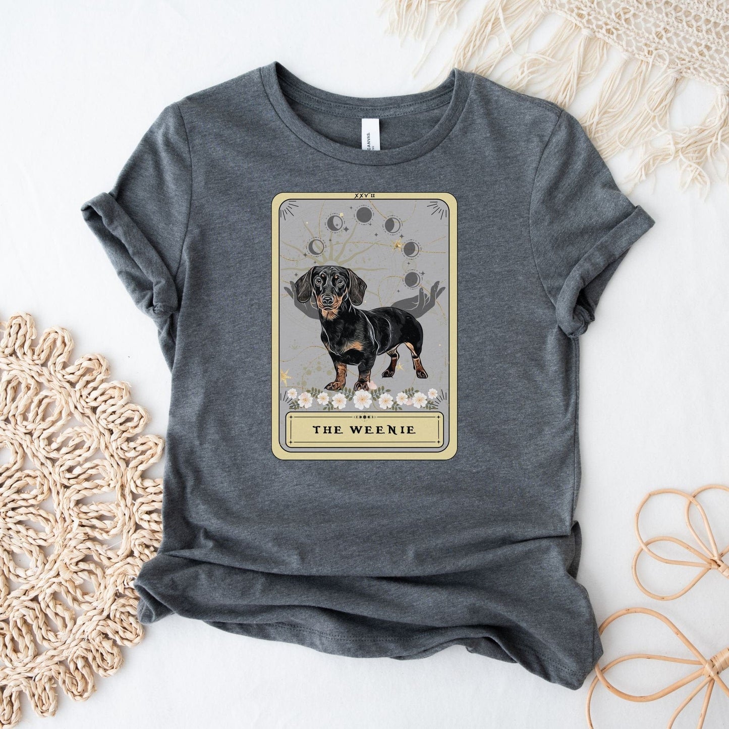 Dachshund dog Tarot Card Shirt