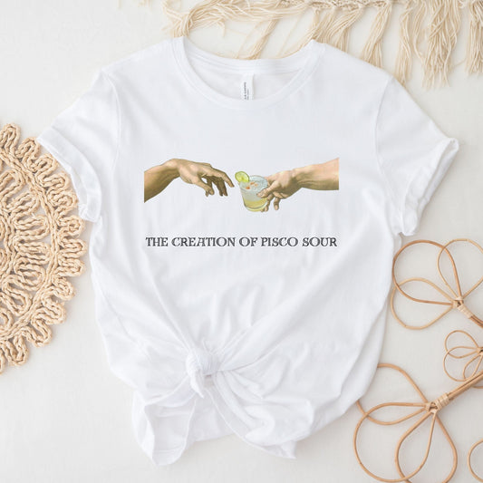 The Creation Of Pisco Sour t-shirt