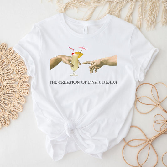 The Creation Of Pina Colada Shirt, Cocktail
