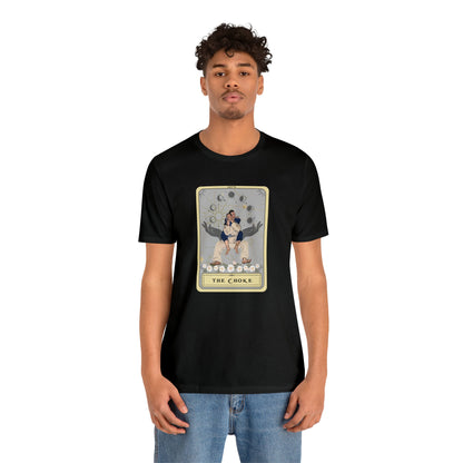 Naked Choke Jiu Jitsu Tarot Card T-Shirt