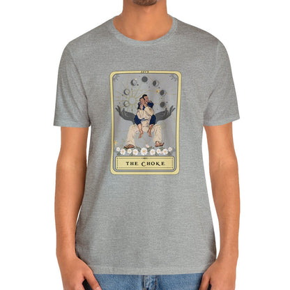 Naked Choke Jiu Jitsu Tarot Card T-Shirt