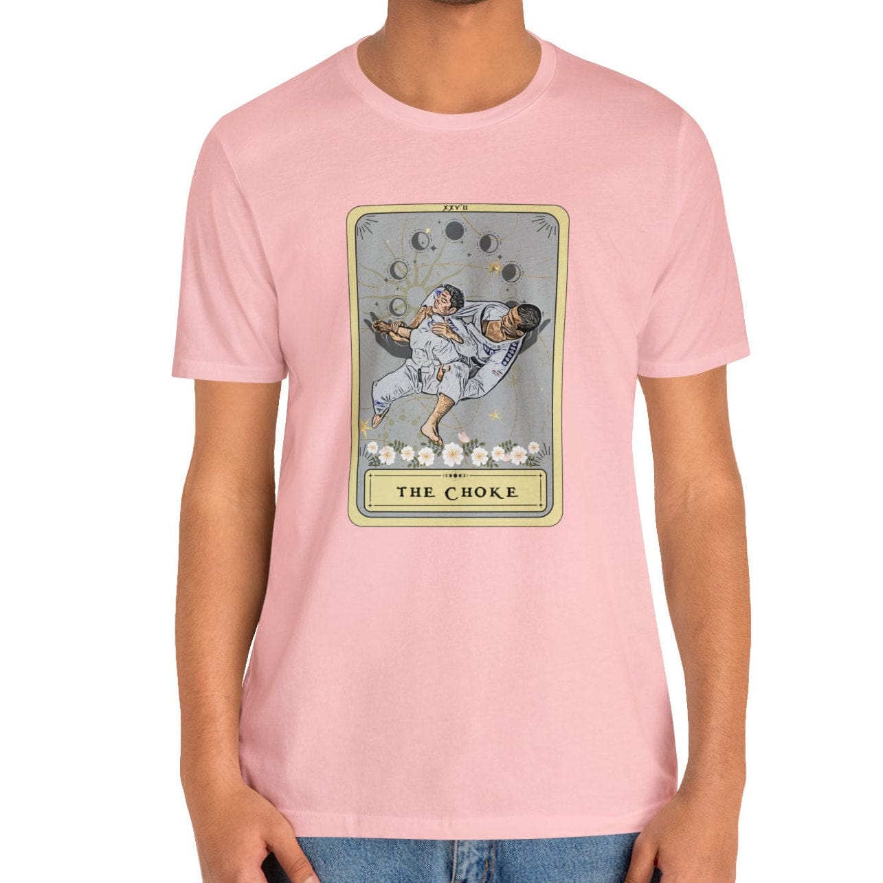 Triangle Choke Jiu Jitsu Tarot Card Shirt