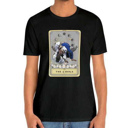 Triangle Choke Jiu Jitsu Tarot Card T-Shirt