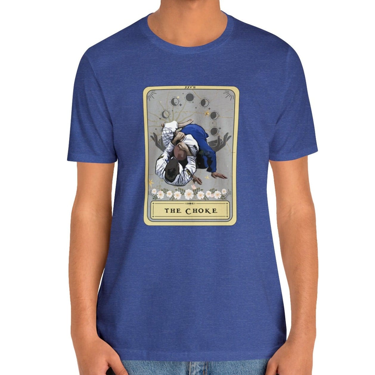 Triangle Choke Jiu Jitsu Tarot Card T-Shirt