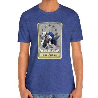 Triangle Choke Jiu Jitsu Tarot Card T-Shirt