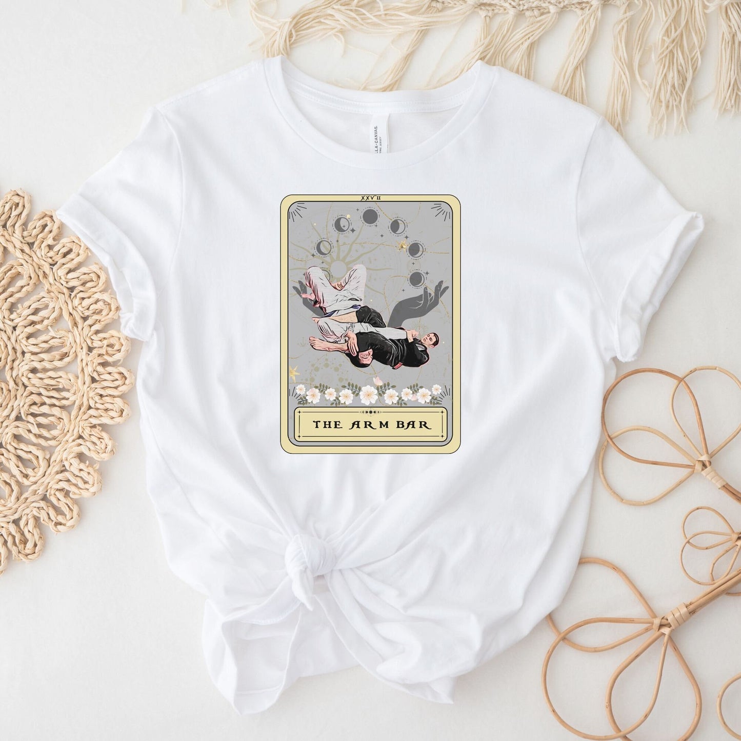 The Arm Bar Jiu Jitsu Tarot Card Shirt