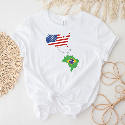 Brazil USA Shirt