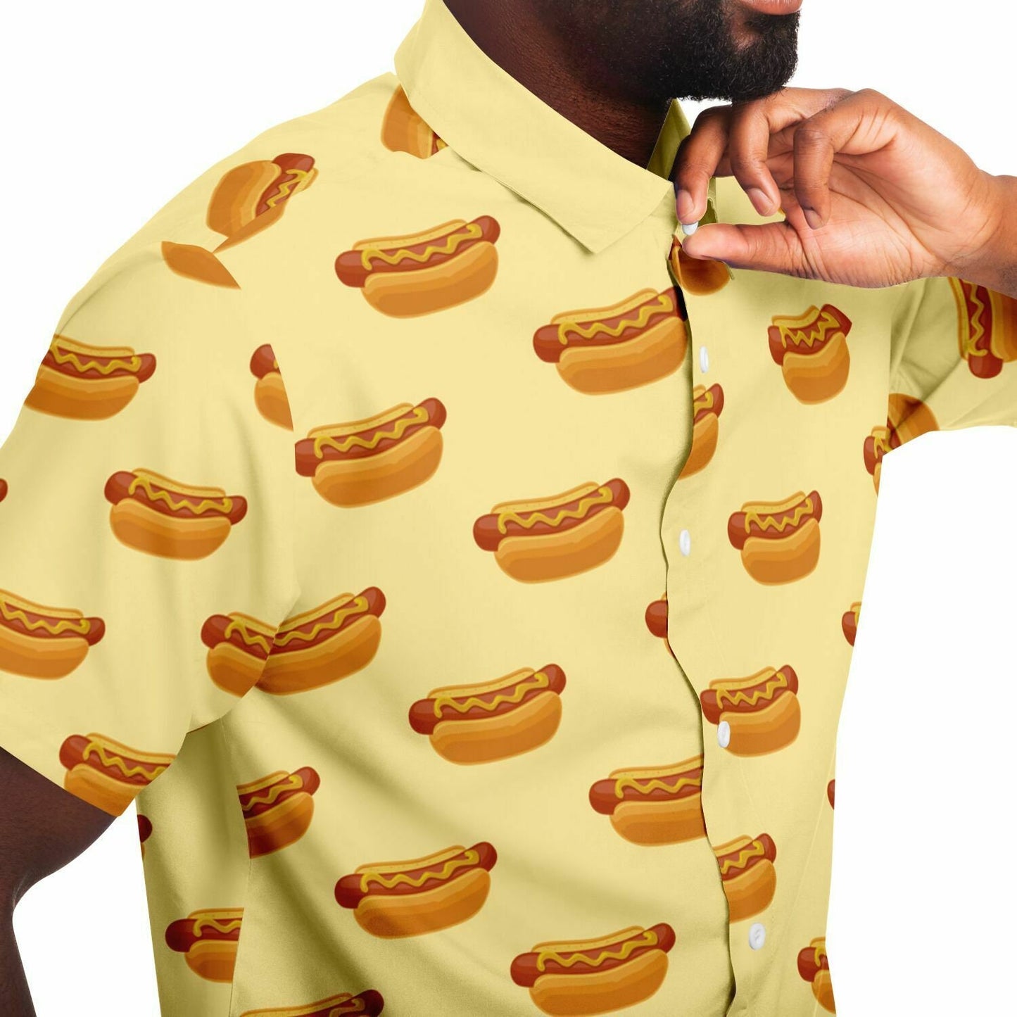 Hot Dog Hawaiian Shirt