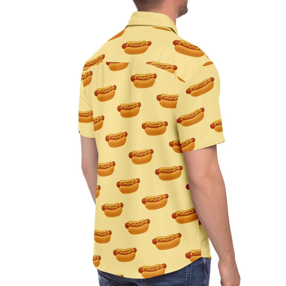 Hot Dog Hawaiian Shirt