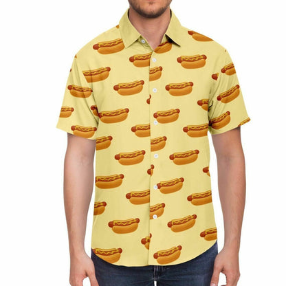 Hot Dog Hawaiian Shirt