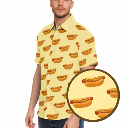 Hot Dog Hawaiian Shirt