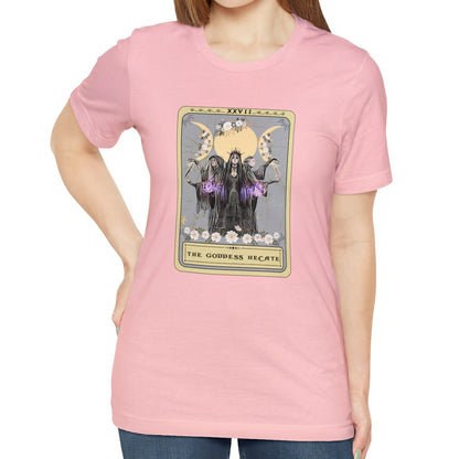 Hecate Triple Moon Goddess Tarot Shirt