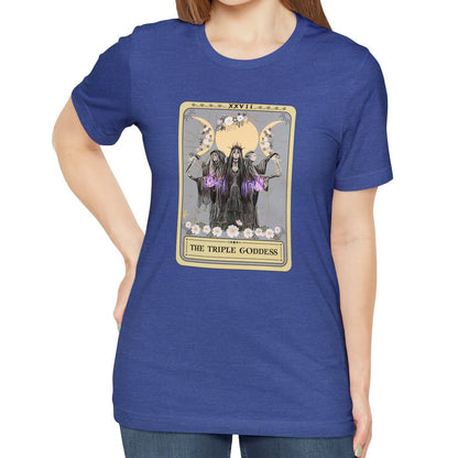 Hecate Triple Moon Goddess Tarot Card Shirt