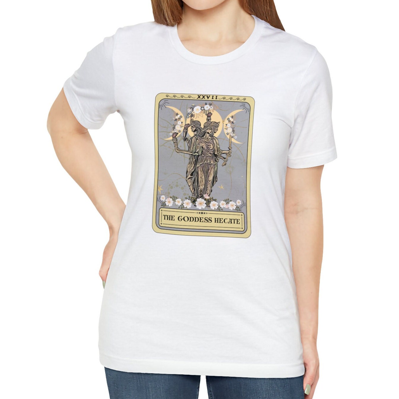 Hecate Goddess Tarot Card T-Shirt