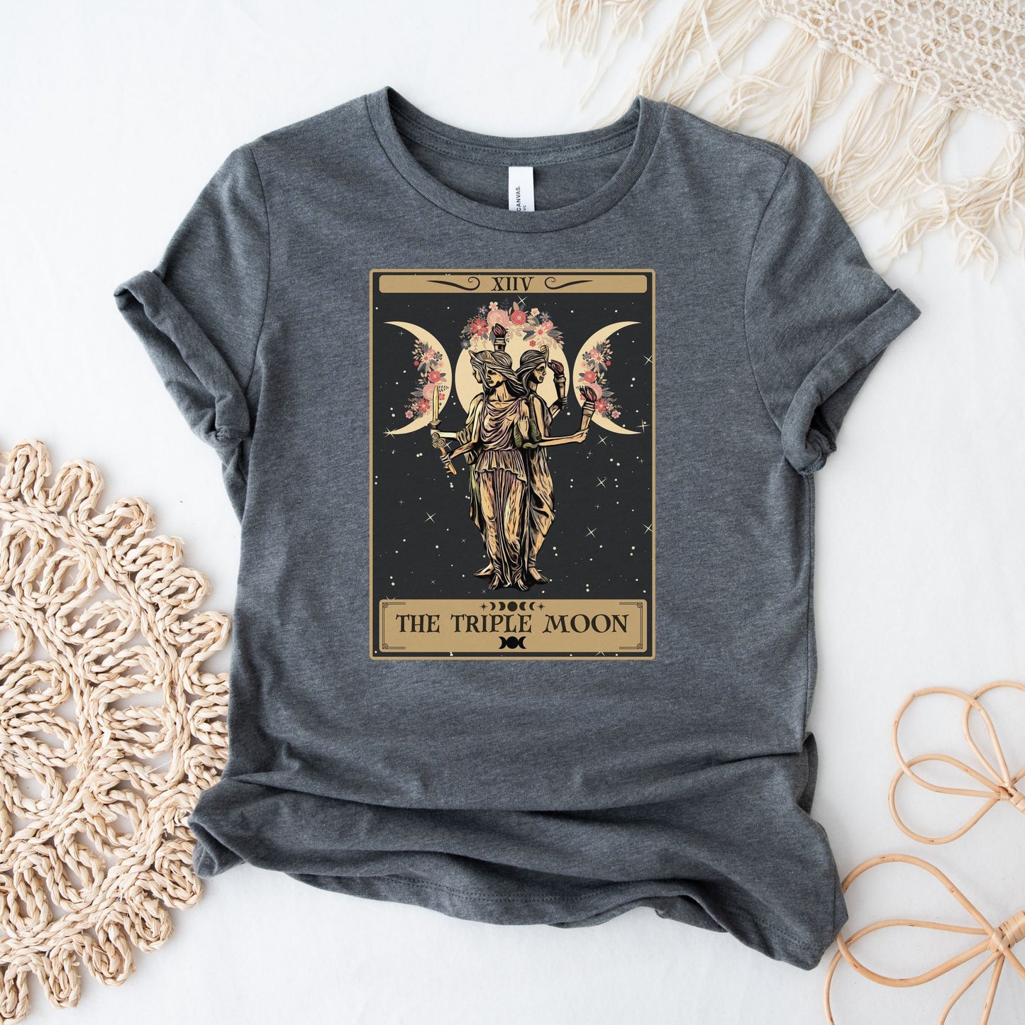 Triple Moon Shirt, Hecate Goddess