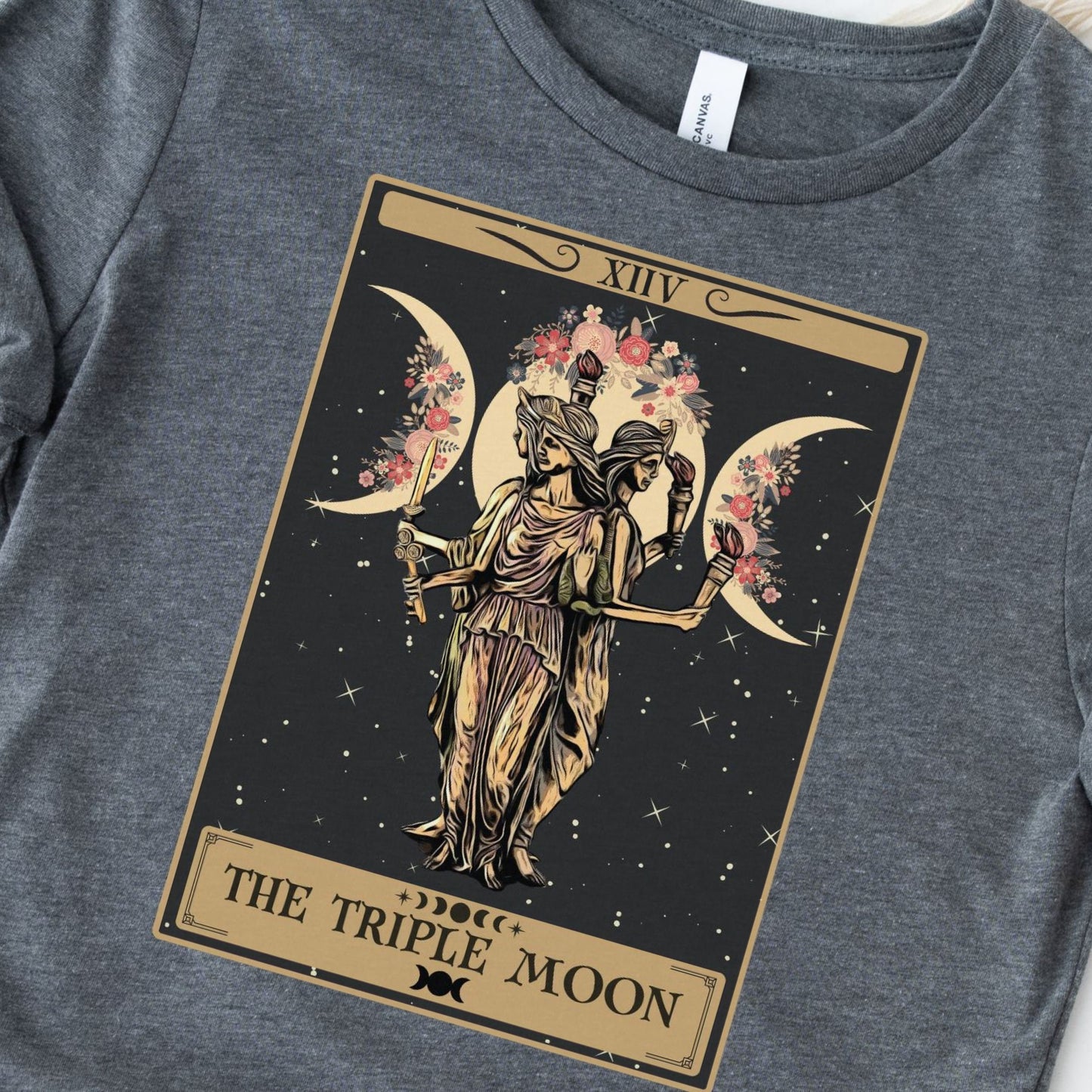 Triple Moon Shirt, Hecate Goddess