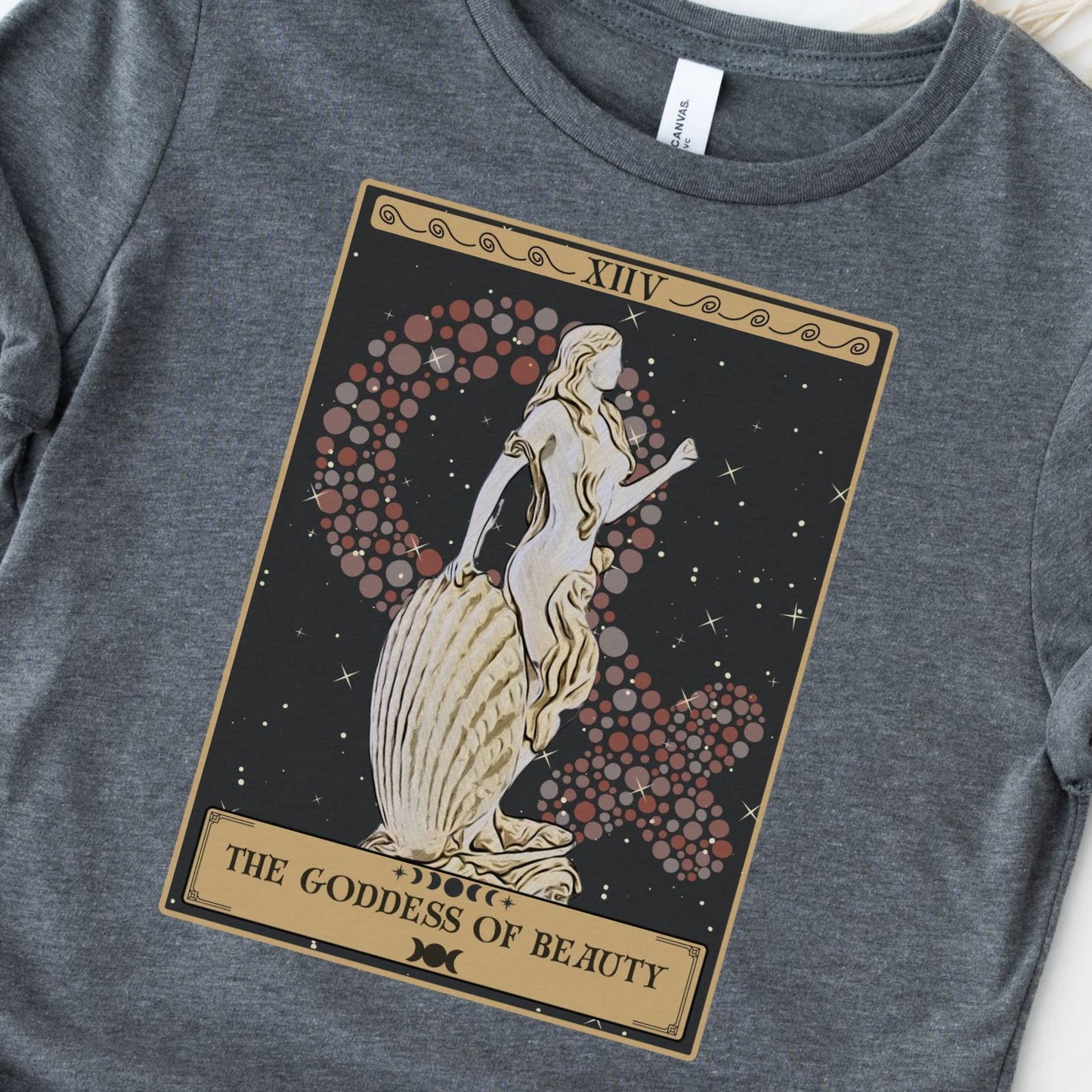 The Goddess Of Beauty Tarot Card Shirt, Venus Goddess Aphrodite
