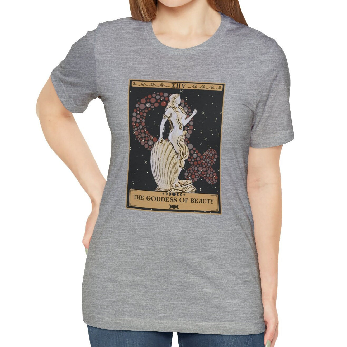 The Goddess Of Beauty Tarot Card Shirt, Venus Goddess Aphrodite