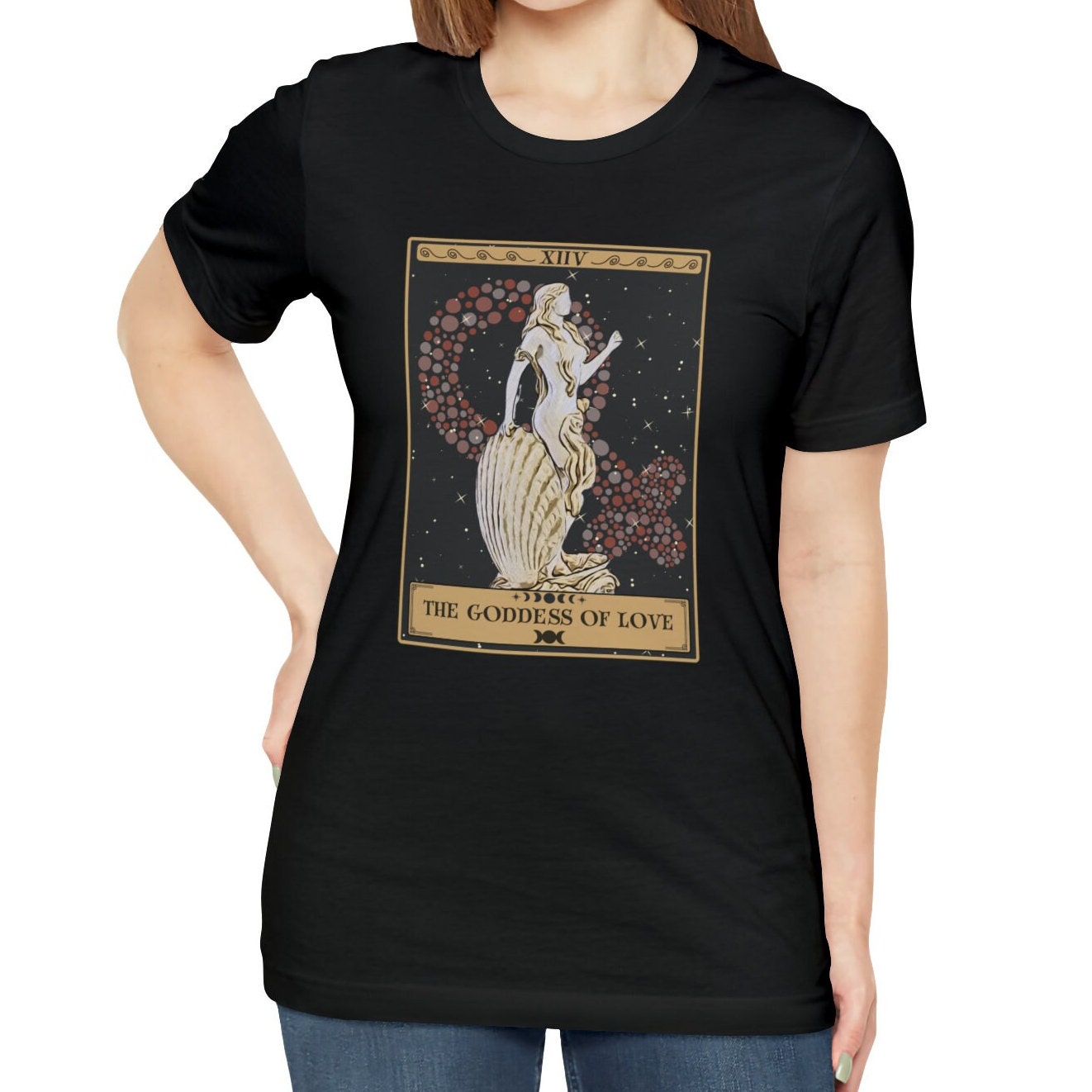 The Goddess Of Love Tarot Card Shirt, Venus Aphrodite Goddess