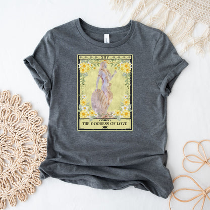The Goddess Of Love Tarot Card Shirt, Greek Goddess Venus Aphrodite