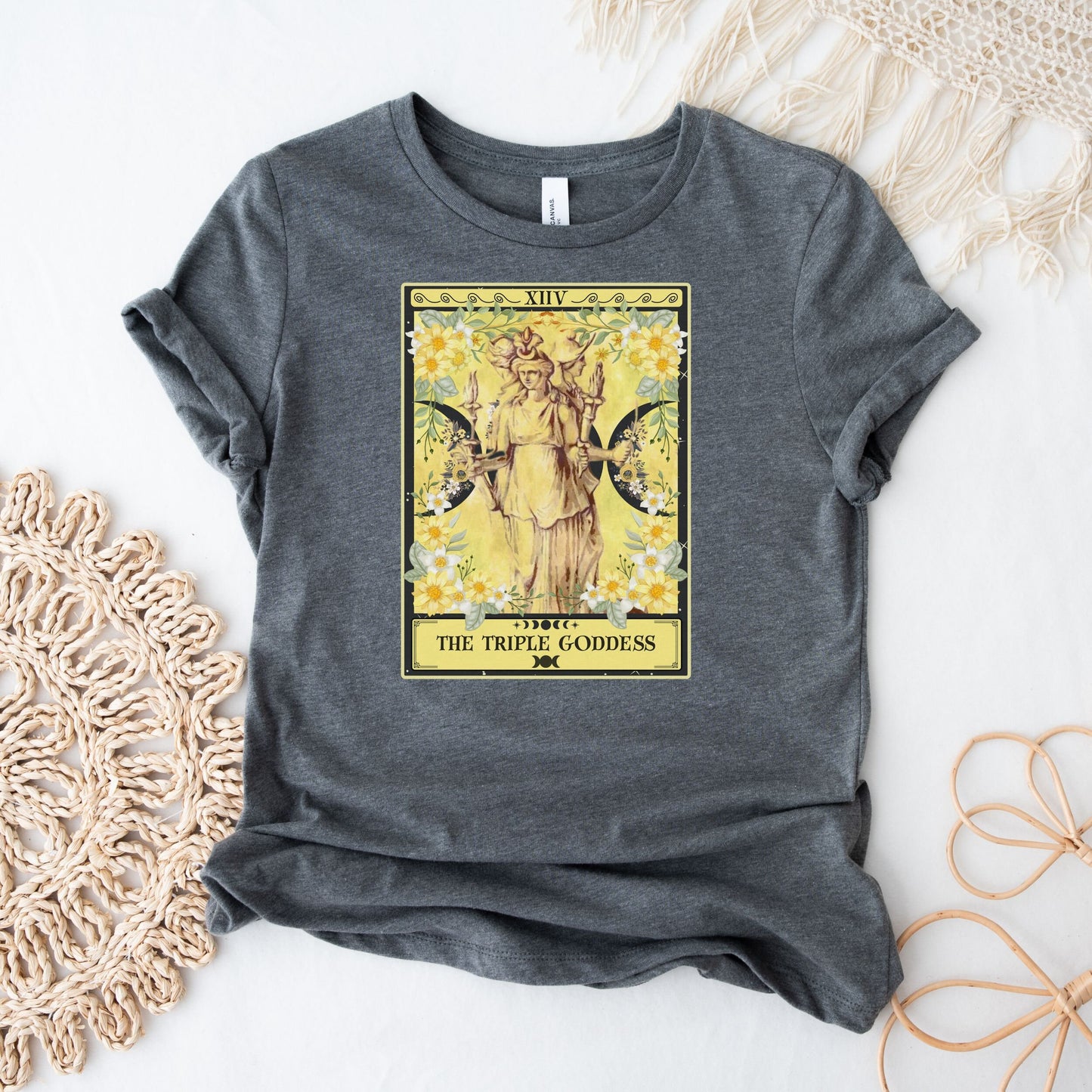 The Triple Goddess Tarot Card Shirt, Hecate