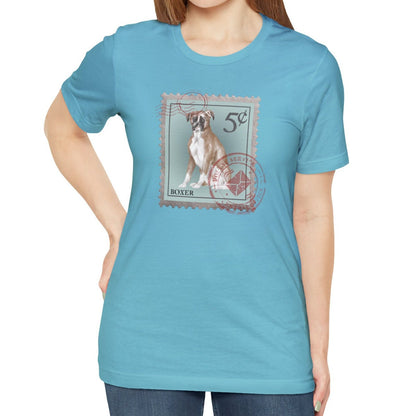 Boxer dog Postage Stamp Shirt