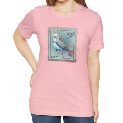 Budgie Postage Stamp Shirt