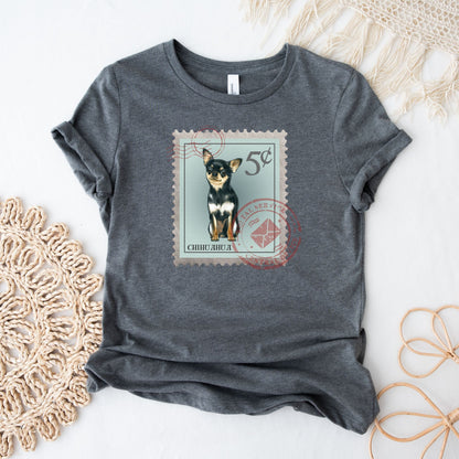 Chihuahua Postage Stamp Shirt