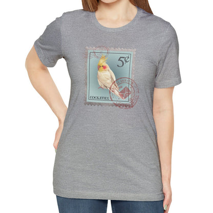 Cockatiel Postage Stamp Shirt