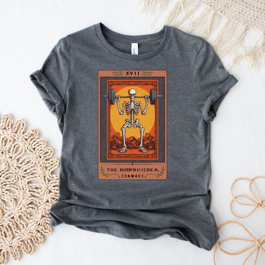 The Bodybuilder Tarot Card Shirt, Weightlifting