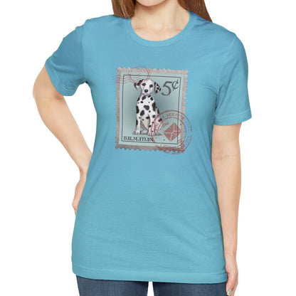 Dalmatian Dog Postage Stamp Shirt