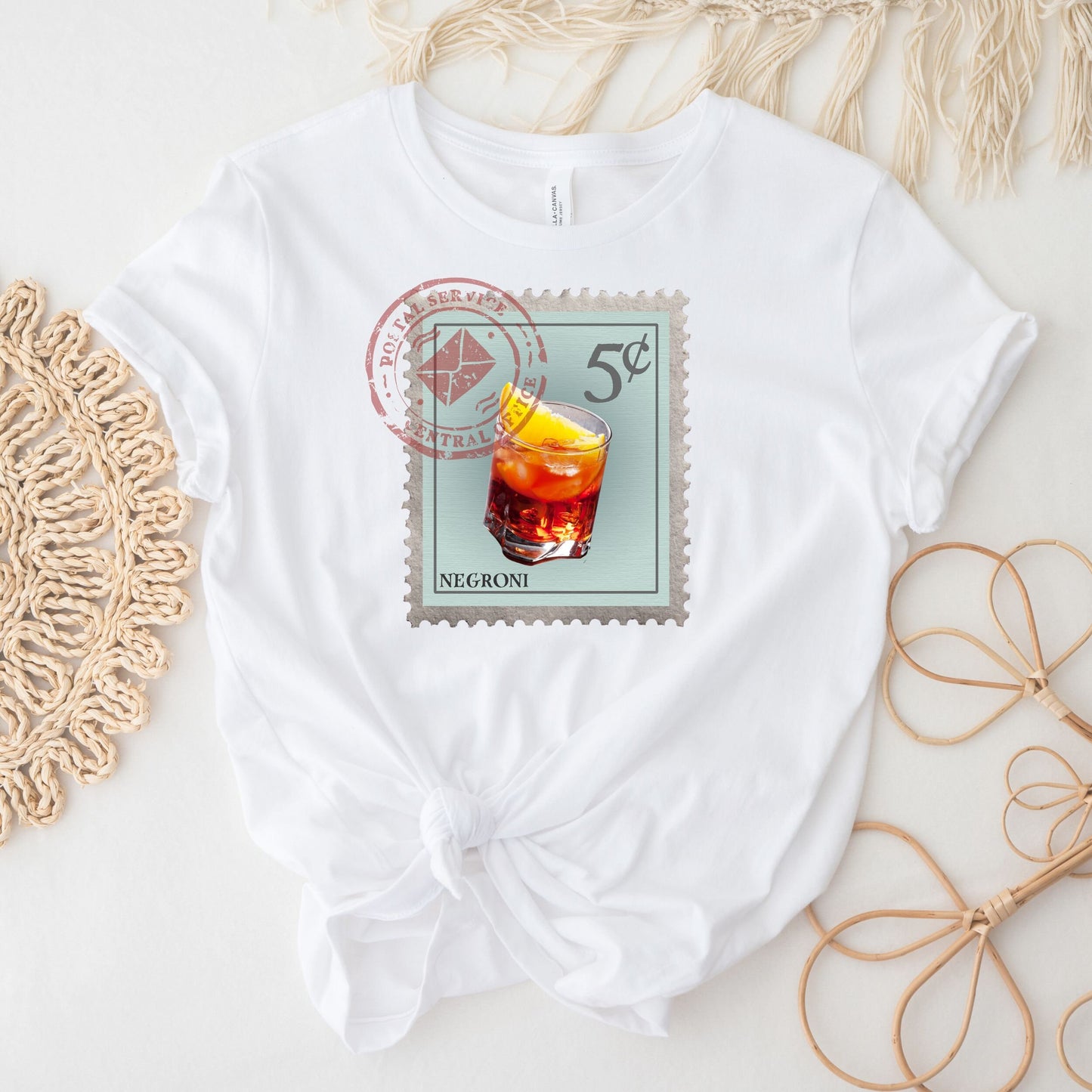 Postage Stamp Negroni Tshirt