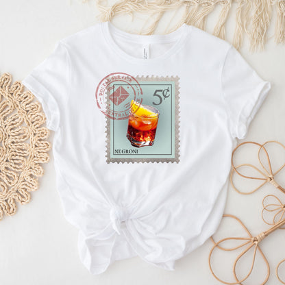 Postage Stamp Negroni Tshirt