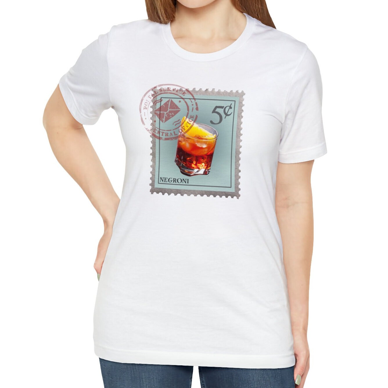 Postage Stamp Negroni Tshirt
