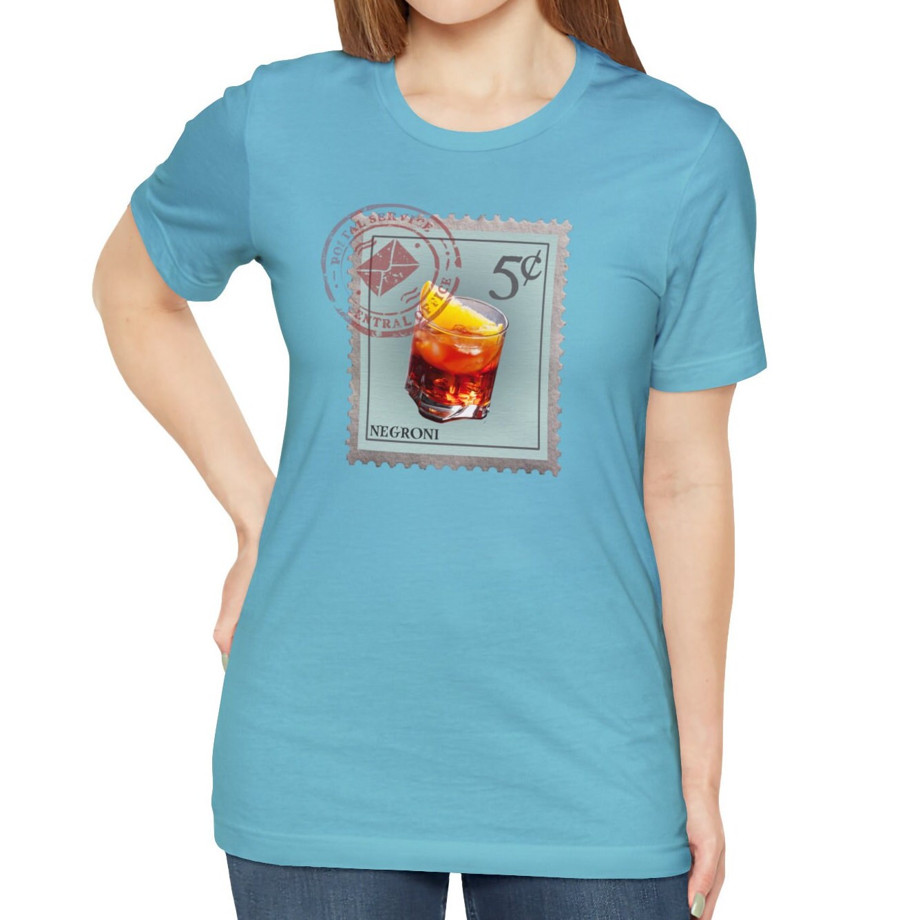 Postage Stamp Negroni Tshirt
