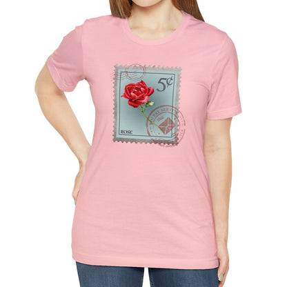 June Birth Month Flower Shirt, Rose
