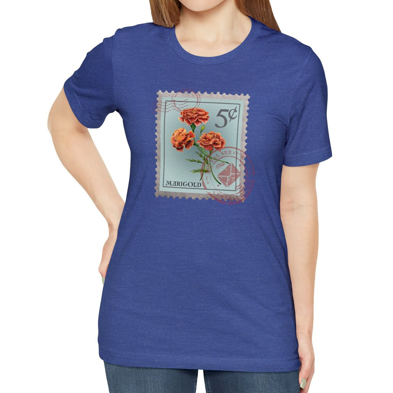 October Birth Month Flower Shirt, Marigold
