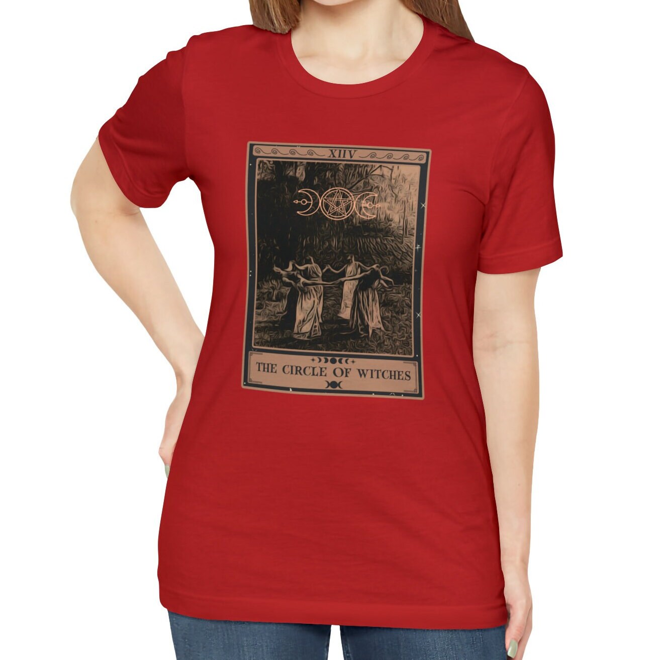 Circle of Witches Tarot Card Shirt